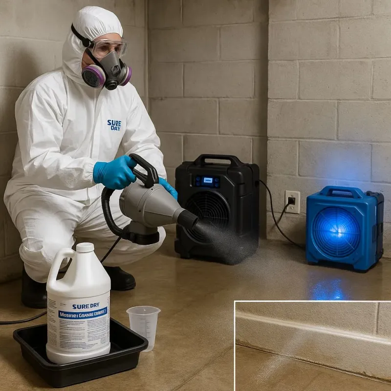 Sanitization and Odor Removal process in Wahneta, FL
