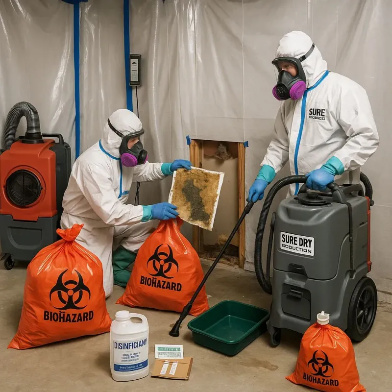 Contaminated Water Handling Protocols process in Wahneta, FL